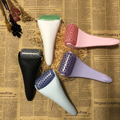 Perspectiv+ cooling ice roller facial massage tool with cold-therapy roller balls in a gift box