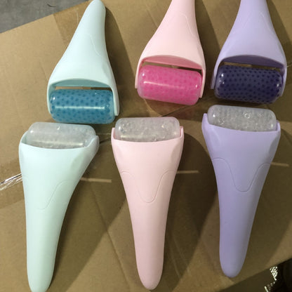 Perspectiv+ cooling ice roller facial massage tool with cold-therapy roller balls in a gift box