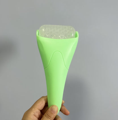 Perspectiv+ cooling ice roller facial massage tool with cold-therapy roller balls in a gift box