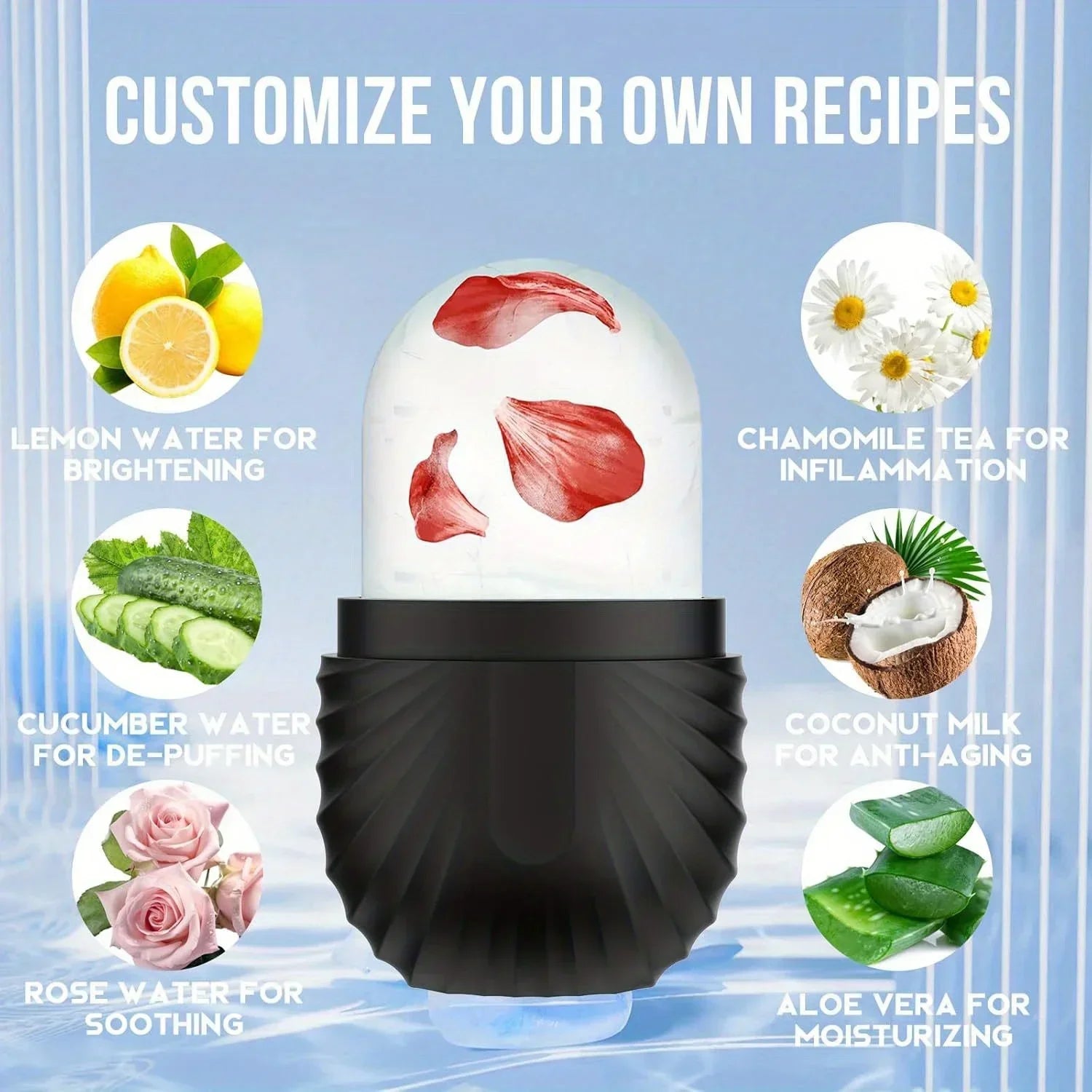 Cooling Ice Face Roller